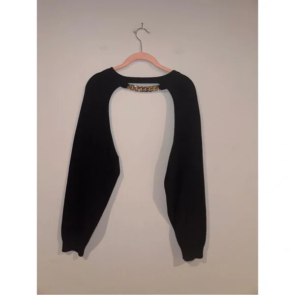 Revolve black bolero, one size